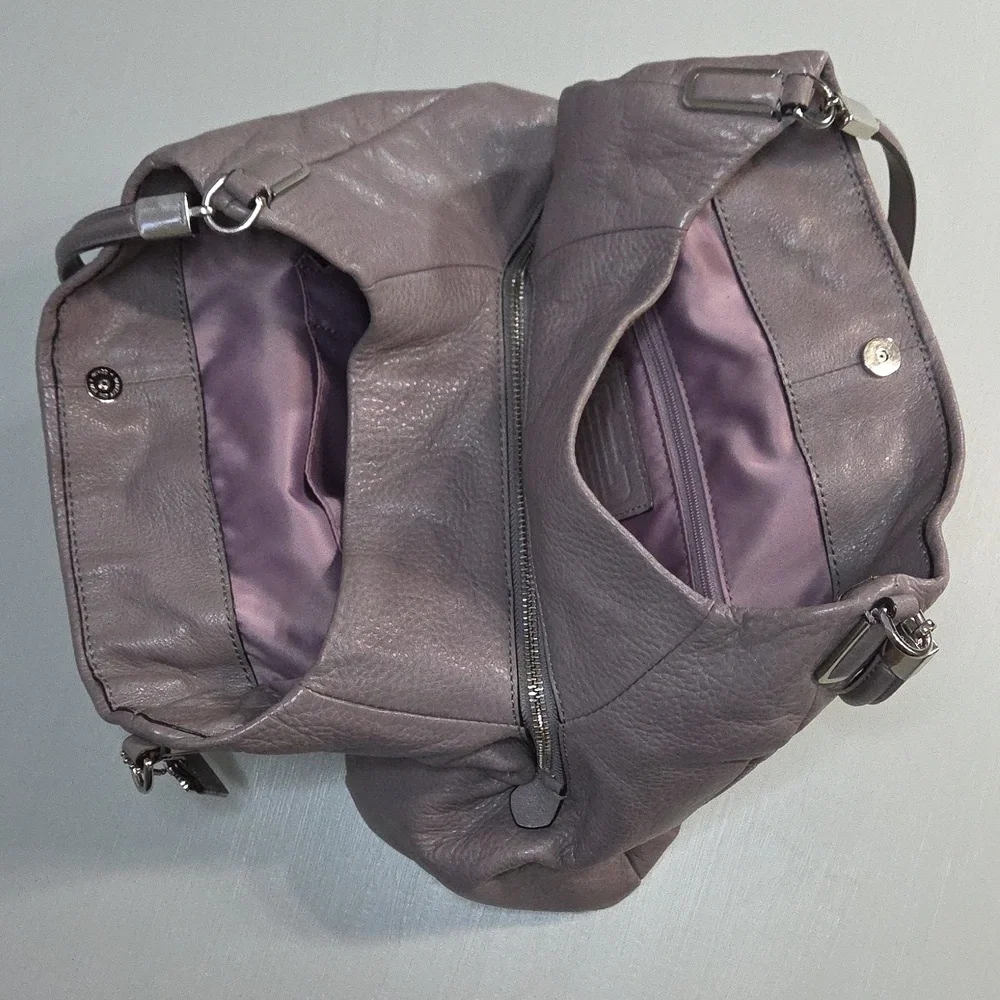 Coach Madison Phoebe Leather Shoulder Bag